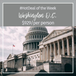 Hot Deal of the Week – Washington D.C.