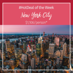 Hot Deal of the Week – New York City