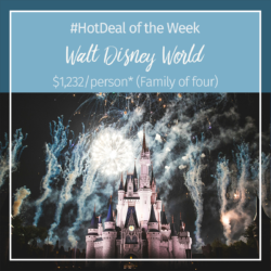 Hot Deal of the Week – Walt Disney World, Orlando Fl